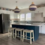 Feed Back Blue Rattan Pendant Light Handmade Luminatura (2)